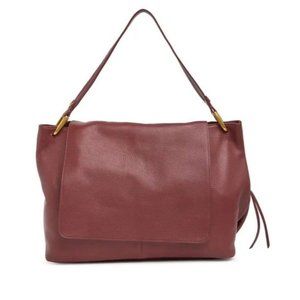 NWT Hobo Ventura Leather Shoulder Bag - Port